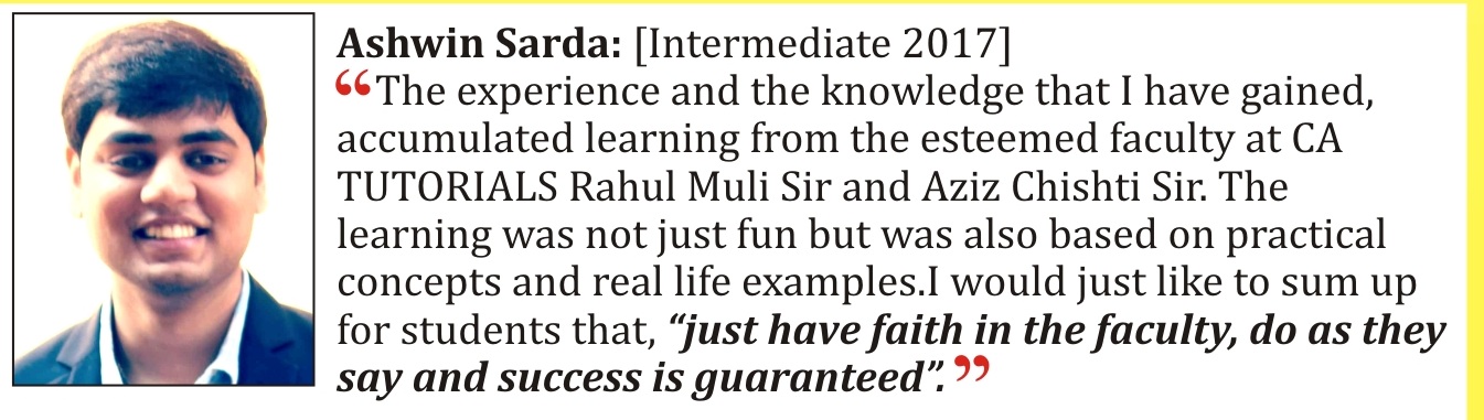 Succcess Stories of CA CS ICWAI  Inter  classes coaching  classes near me .